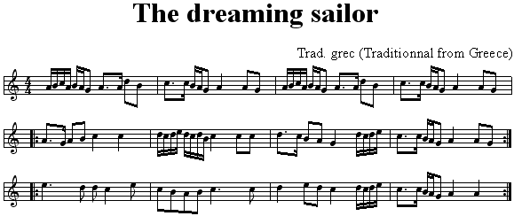 The Dreaming Sailor