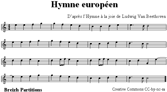 Himno Europeo (Oda a la Alegría)