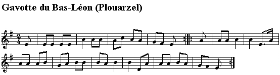 Gavotte du Bas-Léon (Plouarzel)